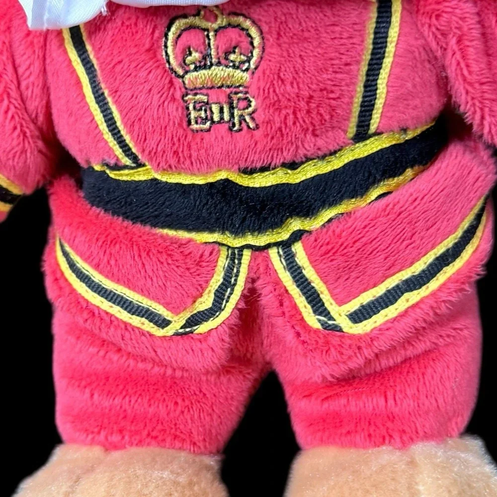 Keel Toys Teddy Bear Plush British Royal Guard London Beefeater‎ Red Stuffed 14
